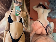 Follando con su novia delante de la webcam