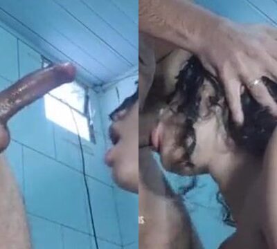 Esta niña traviesa chupa la polla de su tío