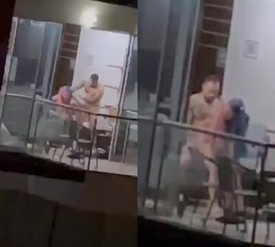 Filmó a los vecinos teniendo sexo en el balcón