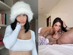 Japa Nordestina haciendo mamadas, chupando hasta el fondo