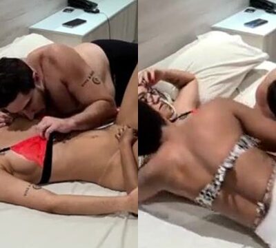 Mujer teniendo sexo con su amiga y su novio