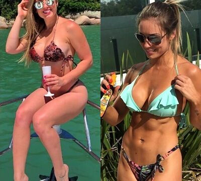 Rubias guapas y musculosas