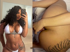 Filmando a la traviesa criada recibiendo polla en su caliente culo