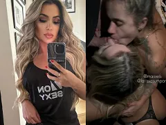 Mujer deliciosa e amiga follando