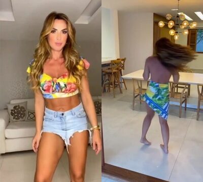 Mira a esta zorra traviesa mostrando su cuerpo sexy