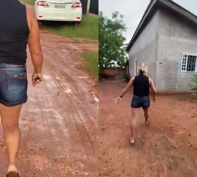 Rubia madura mostrando a su marido caliente