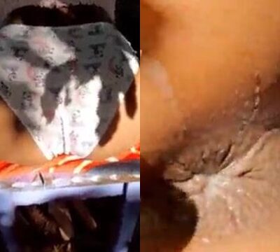 Un hombre le come el culo a su novia y se corre dentro de ella