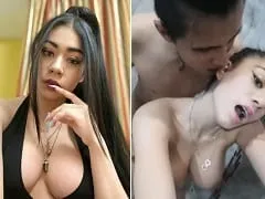 Deliciosa Ninfómana de México Grabó un Video Selfie Mientras se Hacía en la Ducha