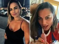 Corona en sexo casero chupándosela a su amiga