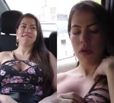 Mujer follando en coche con hombre