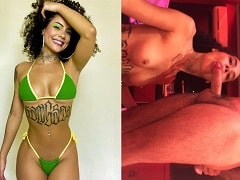 Chupándosela a su novio con estilo