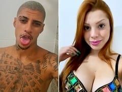 Delas hizo en directo con la cachonda Isadora Martinez y un amigo haciendo se desnudaron besandose en la mayor guarra