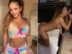 Caballa morena brasileña chupando su leche