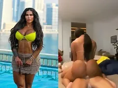 Follando duro en el polo esta culona sabe cabalgar la polla como una loca