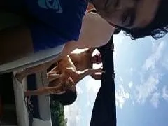 Real brasileña amateur suruba escena con playboys y super caliente polluelos en la tabla