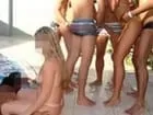 Fiesta de swingers que va a ser la mayor puta brasileña con estas parejas