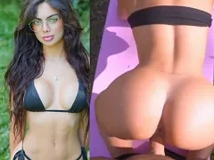 Una joven de 22 años de São Paulo practica sexo en el jardín y deja que su novio lo filme