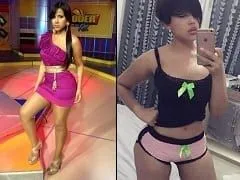 Ana Carolina La presentadora dominicana tiene uno de los traseros más calientes y hace de seductora revolcándose en vídeos amateur