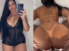 Chica de Curitiba famosa en insta haciendo feliz a su vecino casado pidiendo que la tomen a cuatro patas