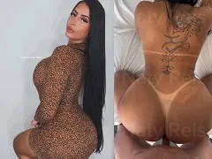 Morena casada de Curitiba a cuatro patas con el amigo de su marido