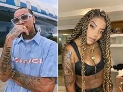 Tyga disfrutó de la fiesta de Ludmilla con varias tías buenas revolcándose en tanga y varios vídeos grabados por él mismo