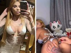 Una ninfómana de 22 años, le pide a su novio que le meta un plug anal por el culo