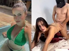 Tetona de Belo Horizonte follando con su amante enmascarado para que su marido no descubra quien es el talarico