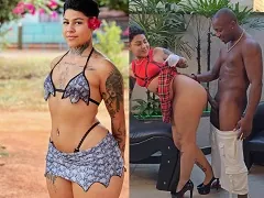 El culo de 22 años de Tiktoker hace sexo en directo entregándoselo a un negro cachas